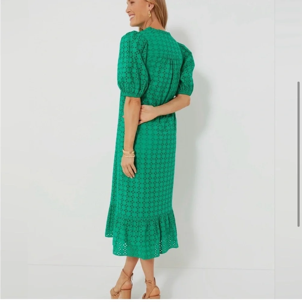 💚NWOT Hyacinth House Green Eyelet Midi Tryall
Dress size Small💚 - Picture 2 of 7